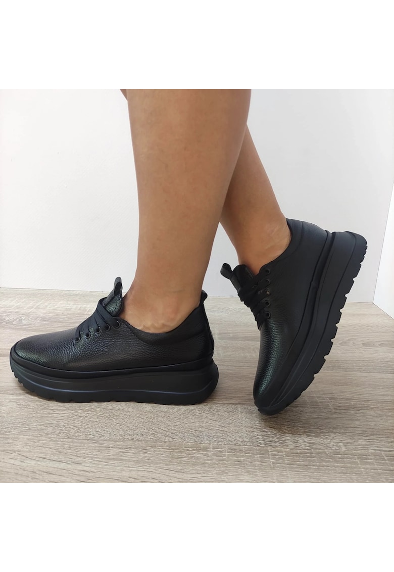 Дамски обувки 2023-1 - Черен PERLLA