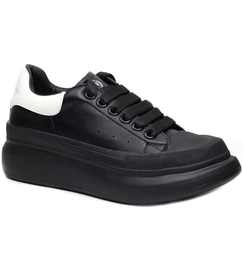 Дамски обувки 232806 черни подметка черна FRANCO GERARDO