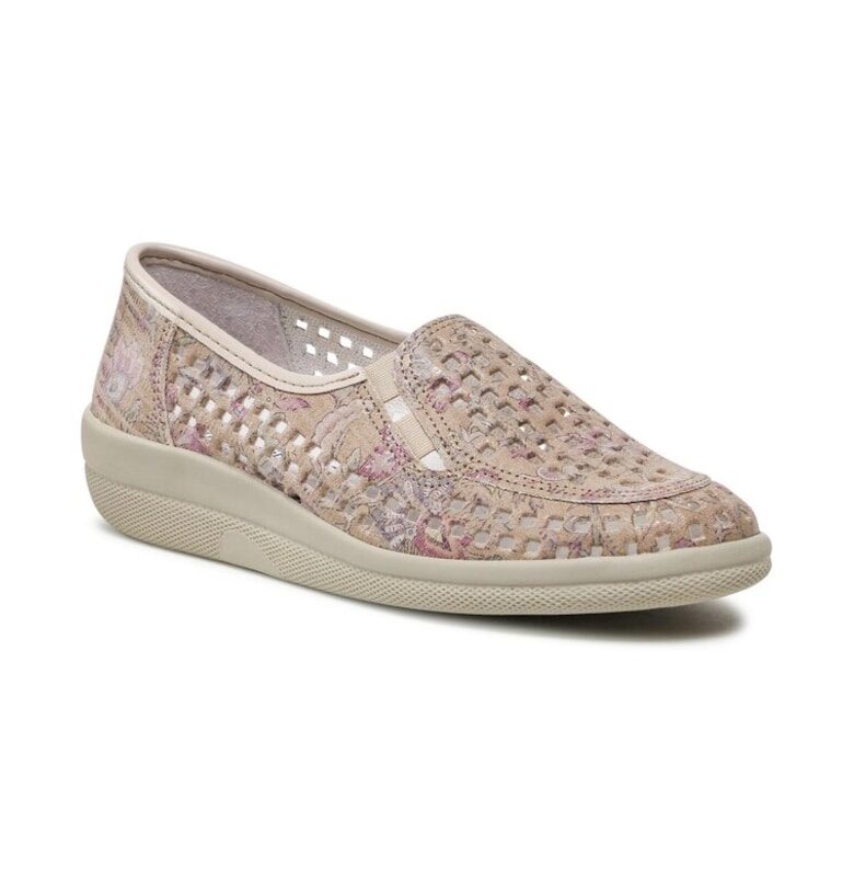 Дамски обувки -  302056 - Естествена кожа - Бежов Comfortabel