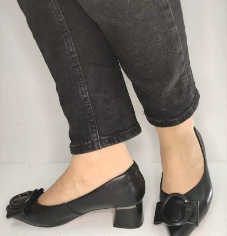 Дамски обувки  460005A 01-N - Елегантни - Черно Pass