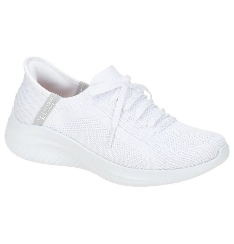 Дамски обувки  869537 - Текстил - Бели Skechers