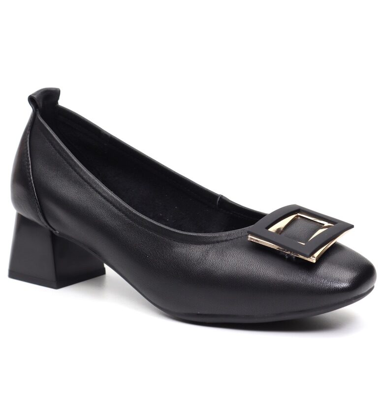 Дамски обувки G62092 3 01 N черни - PASS Collection