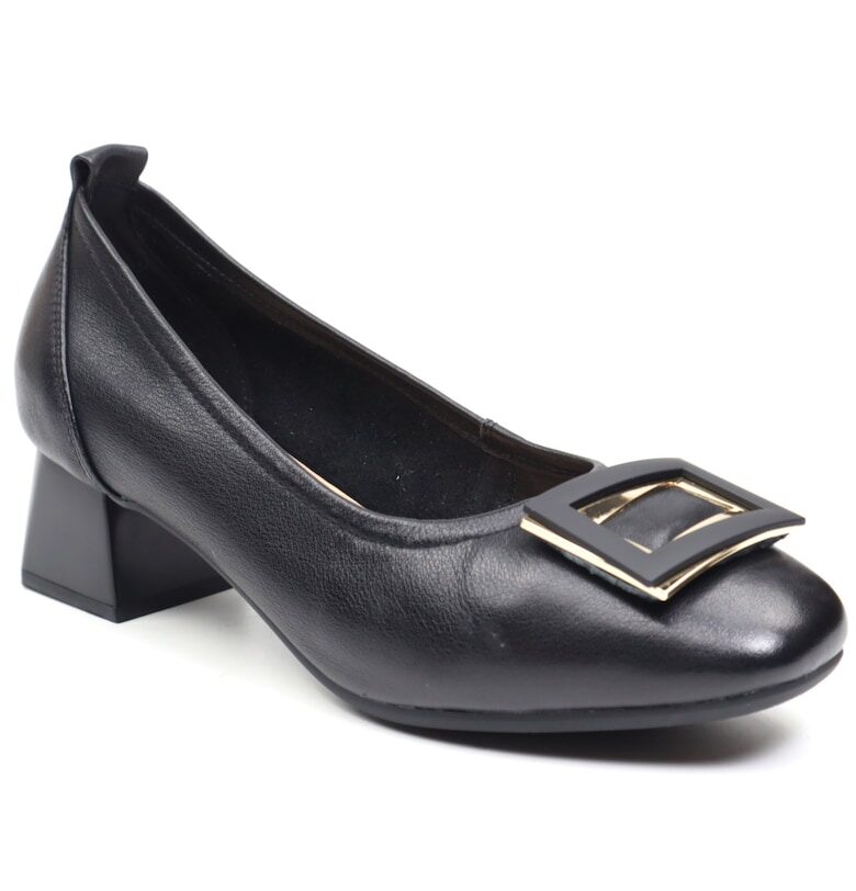 Дамски обувки M4M440011A 01 N черни PASS Collection