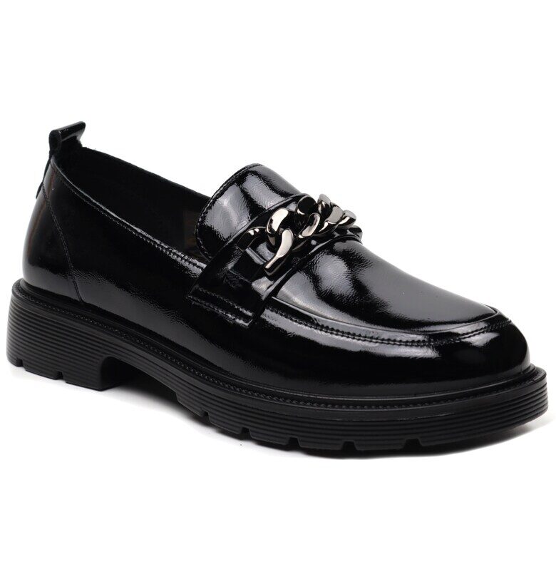 Дамски обувки X4X400008A 01 L черен лак PASS Collection