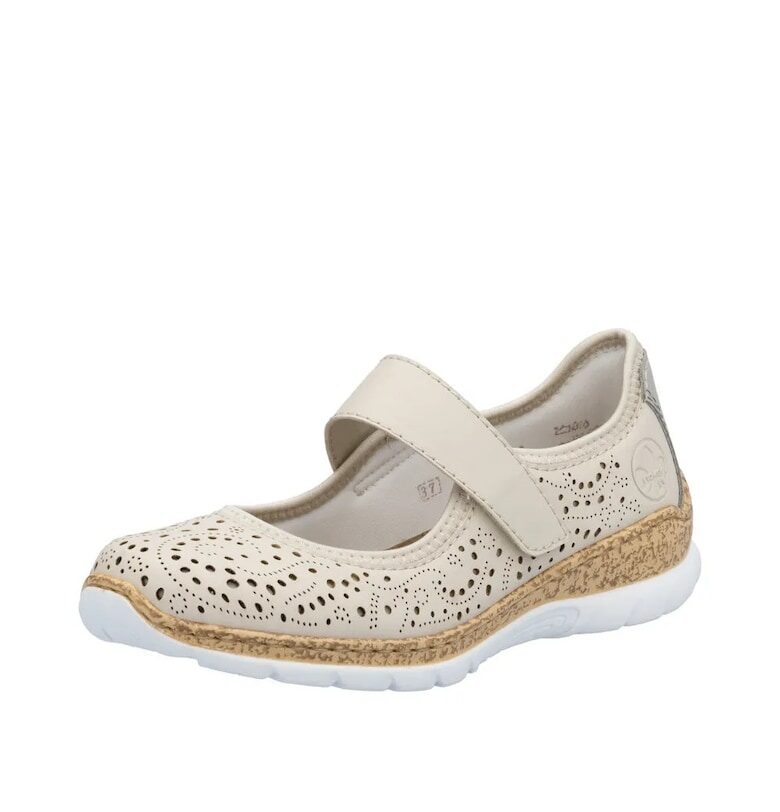 Дамски перфорирани обувки N4299 Rieker