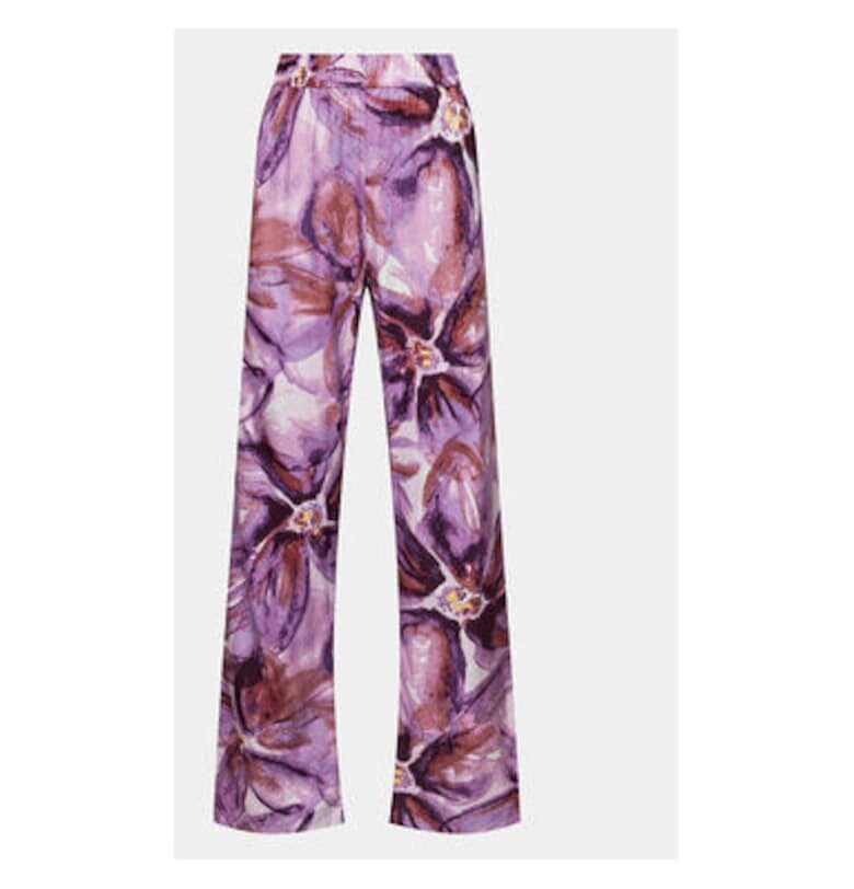 Дамски пижамен панталон -  303817688 - Вискоза - Лилав Femilet