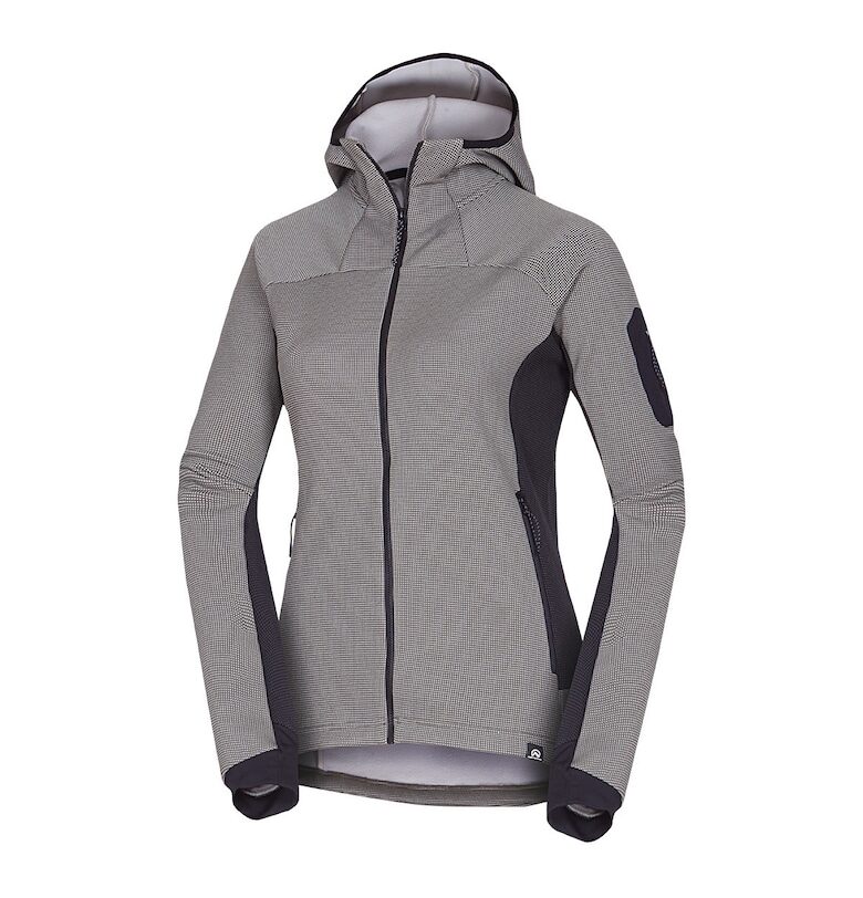 Дамски полар меланж суитшърт Marcella светлозелен/черен NORTHFINDER