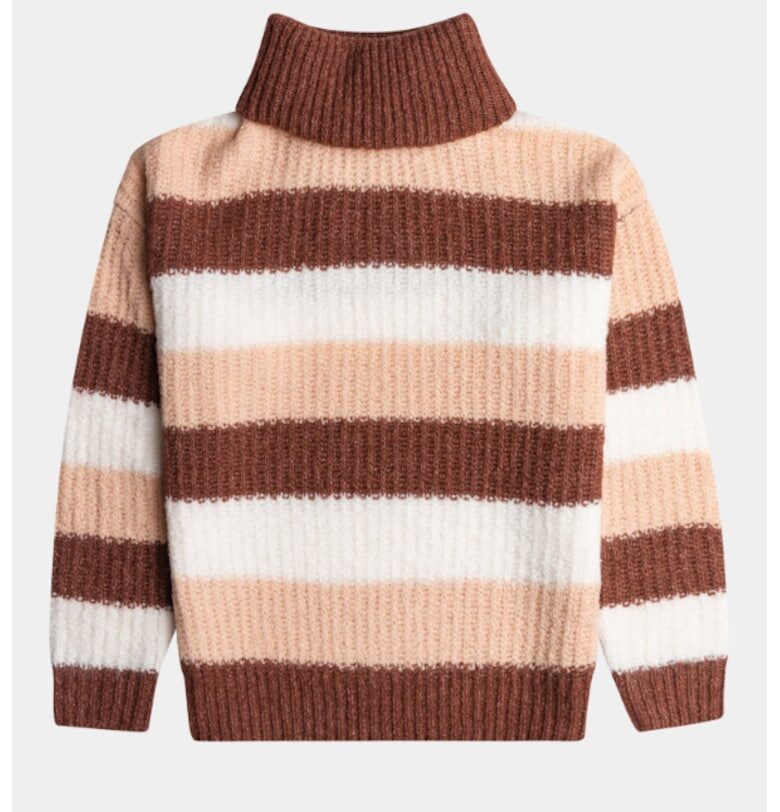 Дамски пуловер -  303013721 - Полиестер - Оранжев ROXY