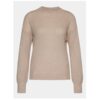 Дамски пуловер -  303917395 - Акрил/Полиестер/Памук - Бежов - Бежов Morgan