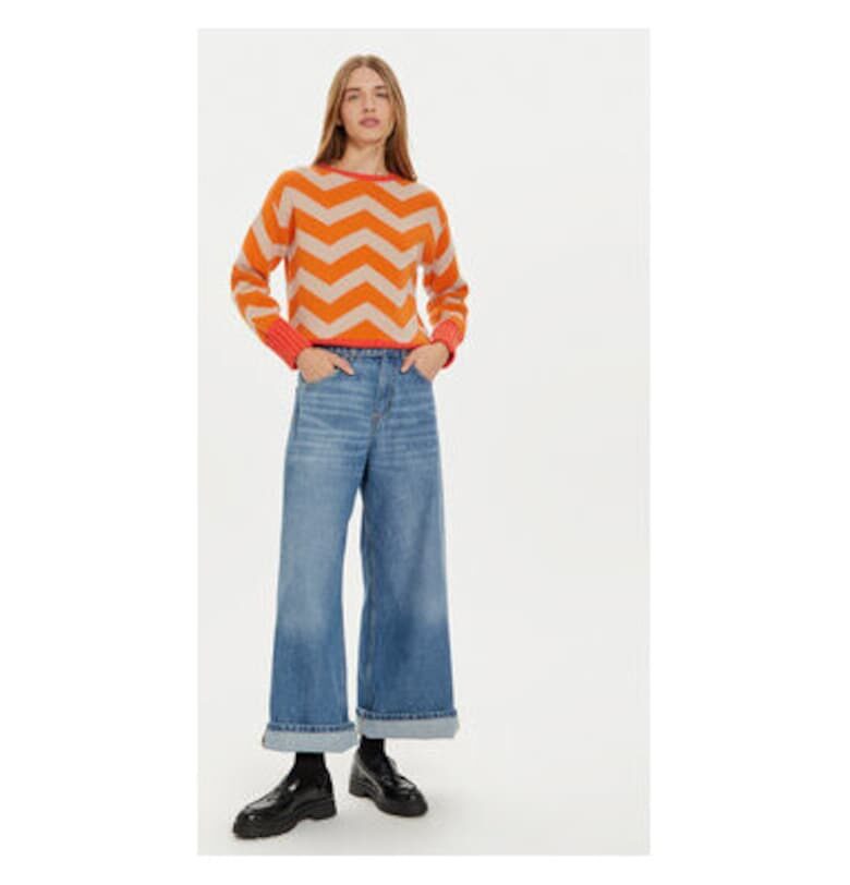 Дамски пуловер -  304474590 - Вискоза/Полиестер/Полиамид - Бежов - Бежов FriedaFreddies