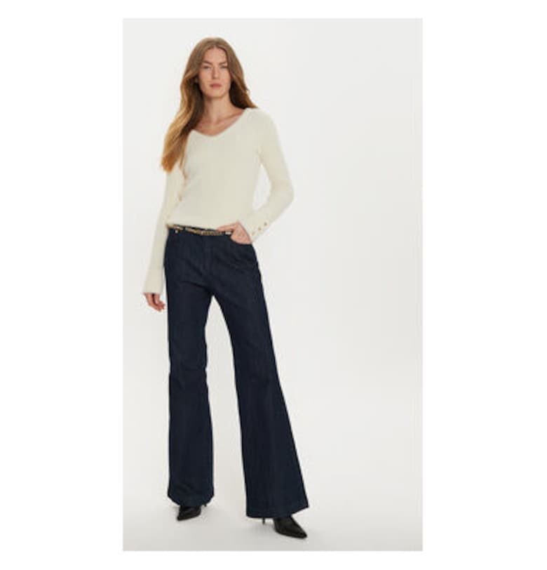 Дамски пуловер -  304481741 - Полиамид - Бежов - Бежов Morgan