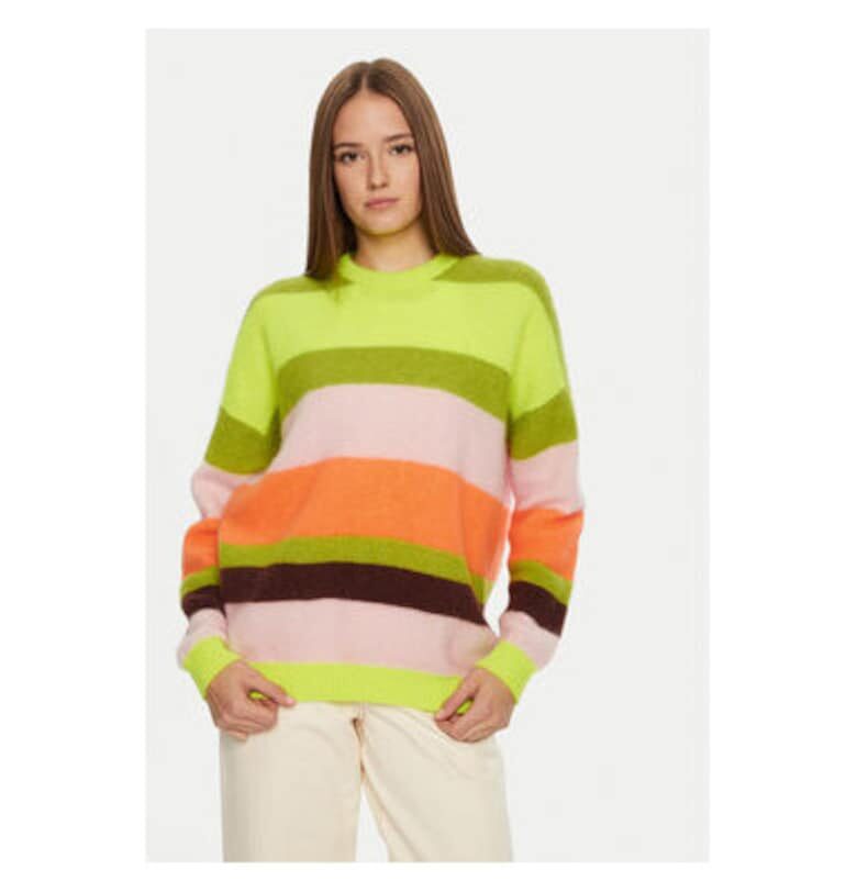 Дамски пуловер -  304610974 - Вълна алпака/вълна/полиамид - Многоцветен - Многоцветен American Vintage