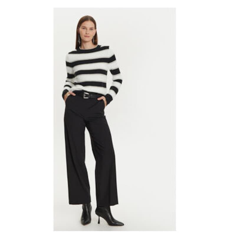 Дамски пуловер -  304695681 - Полиамид/Акрил - Черен - Черен Olsen