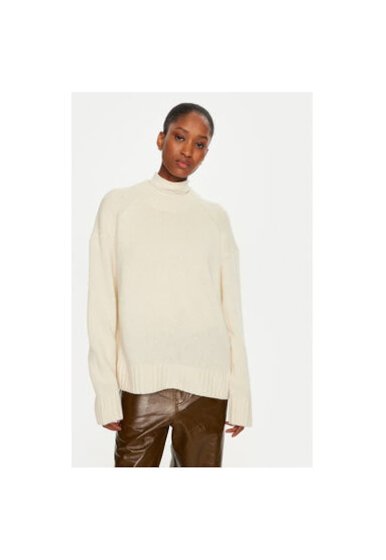 Дамски пуловер - 304750151 - Вълна - Бежов - Бежов Day Birger