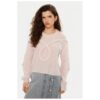 Дамски пуловер -  304891298 - Вълна/Полиамид/Алпака - Розов - Розово Munthe