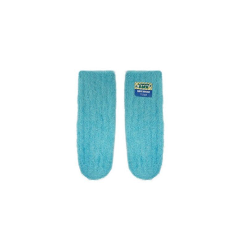 Дамски ръкавици -  3608291331550 - Вълна алпака/Полиамид - Един размер INTL - Сини American Vintage