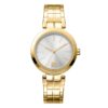 Дамски ръчен часовник  модел DK1L045M0055 - 32 мм - стомана - златист - кварцов механизъм - водоустойчив 5 ATM DKNY
