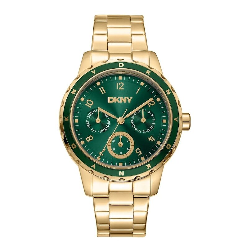 Дамски ръчен часовник  модел DK1L054M0055 - 38мм - стомана - златист DKNY