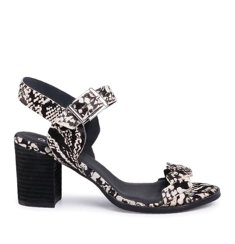 Дамски сандали -  20655592240 - Естествена кожа - Многоцветни QUAZI