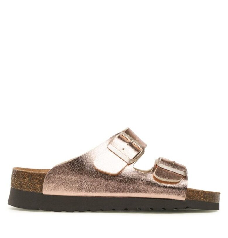 Дамски сандали  302472987 - Еко кожа - Оранжев Gruenland