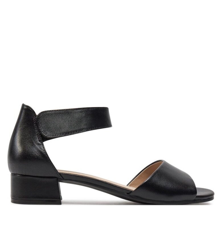 Дамски сандали  303664367 - Естествена кожа - Черни Caprice