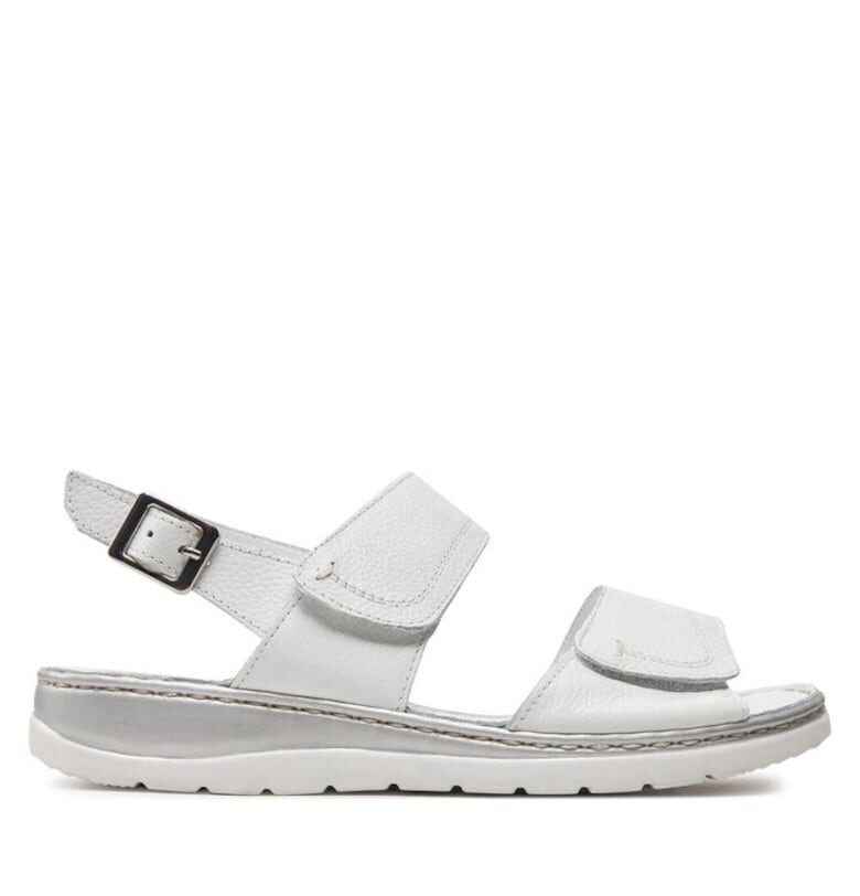 Дамски сандали  303679095 - Естествена кожа - Бели Caprice