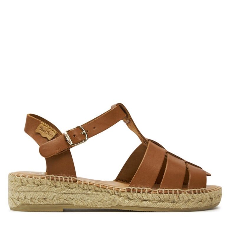 Дамски сандали  303680985 - Естествена кожа - Кафяв Toni Pons