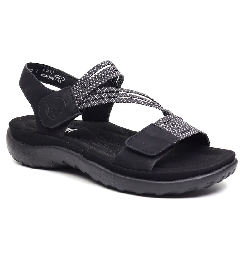 Дамски сандали 64870 00 черни Rieker