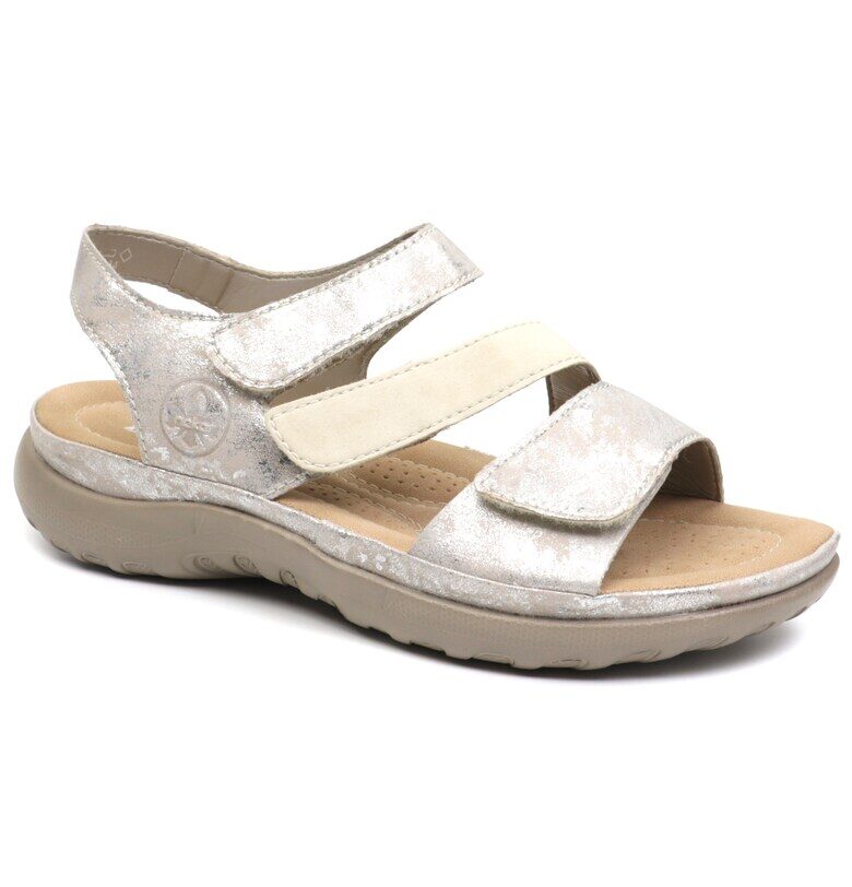 Дамски сандали 64872 90 розови Rieker