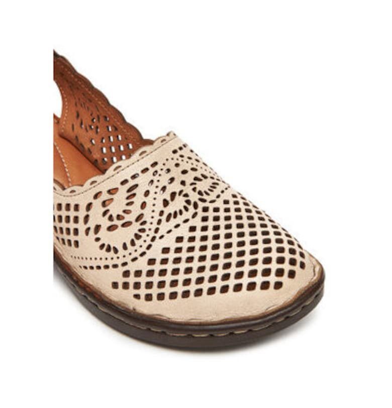 Дамски сандали - 720036-08 - Удобни - Естествена кожа Comfortabel