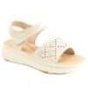 Дамски сандали 90332 - Крем FORMAZIONE