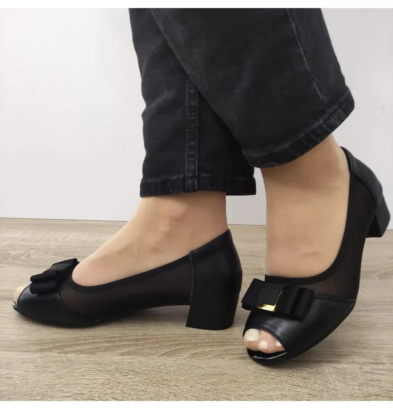 Дамски сандали  9661 - Елегантни - Черно FORMAZIONE