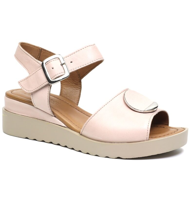 Дамски сандали D22 S361 пудра ANNA VIOTTI