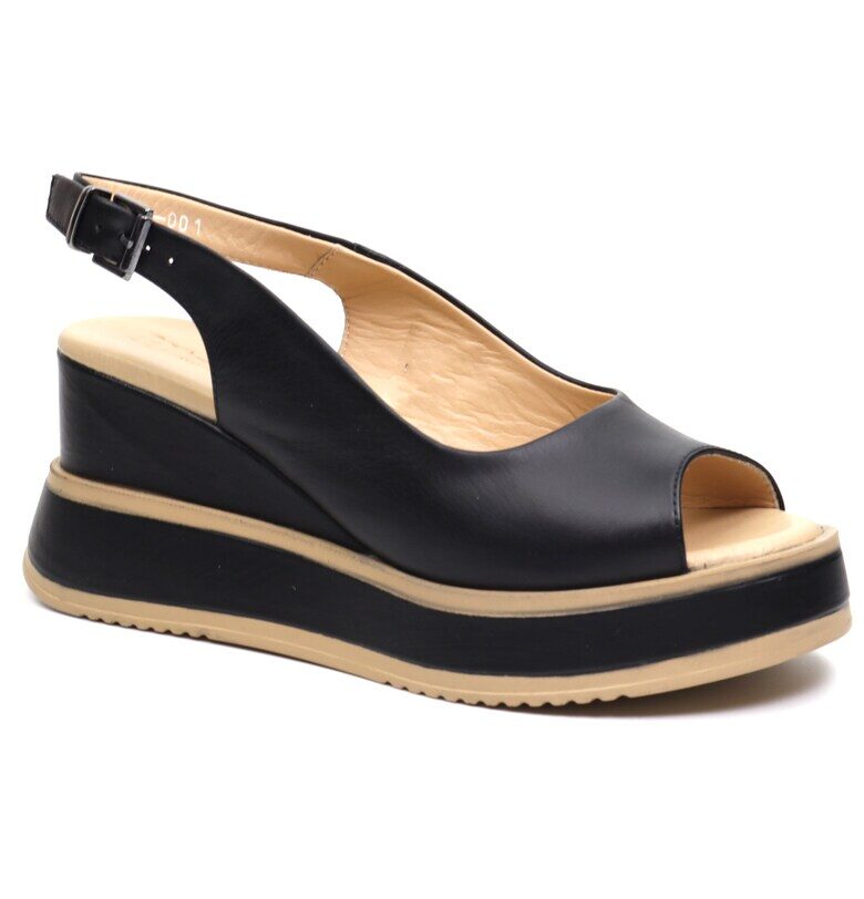 Дамски сандали D47 977 черни ANNA VIOTTI