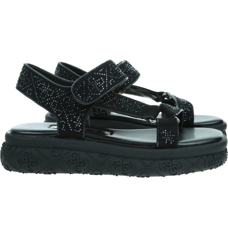 Дамски сандали  Lode FLJLODFAP03 - памук/полиуретан - 65885 GUESS