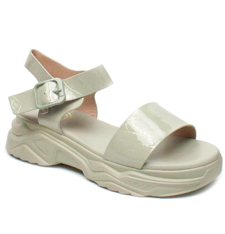 Дамски сандали Q52390 лак FORMAZIONE