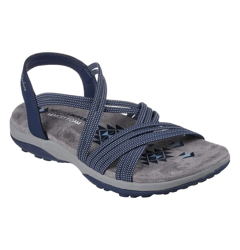 Дамски сандали -  Reggae Slim - Turn It Up 163117 Skechers