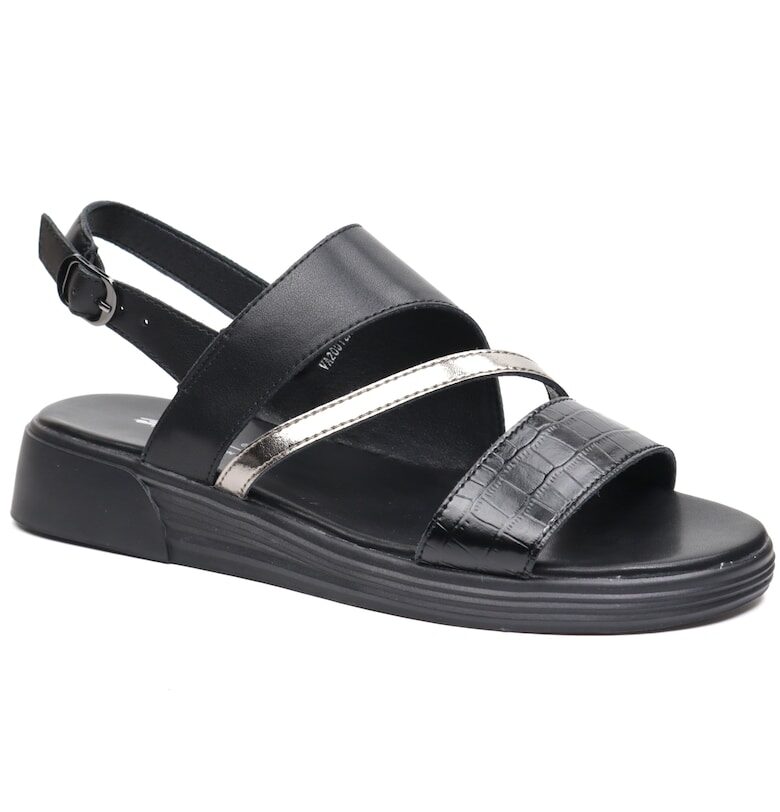 Дамски сандали V4VA20012A 01 N черни PASS Collection