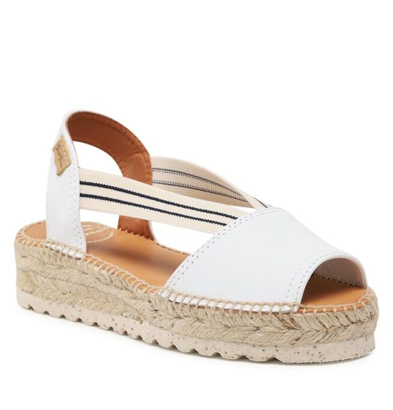 Дамски сандали -  Естествена кожа - Бели Toni Pons