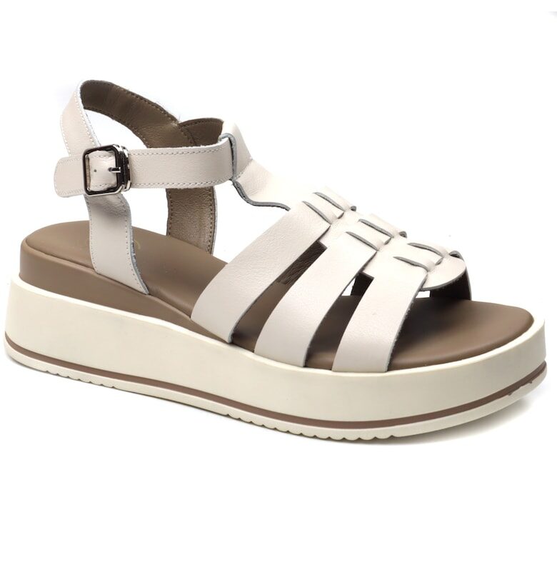 Дамски сандали модел 20295-крем FORMAZIONE