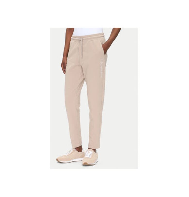 Дамски спортен панталон Emporio Armani  7W000489 AF12951 - памук/еластан - бежов - Бежов EA7