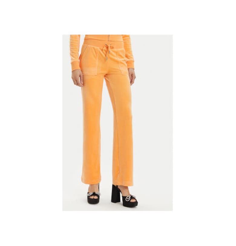 Дамски спортен панталон  JCAP180 - Полиестер/Еластан - S INTL - Оранжев Juicy Couture