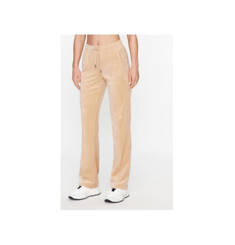 Дамски спортен панталон  JCAPW045483 - Полиестер/Еластан - Бежов - Бежов Juicy Couture