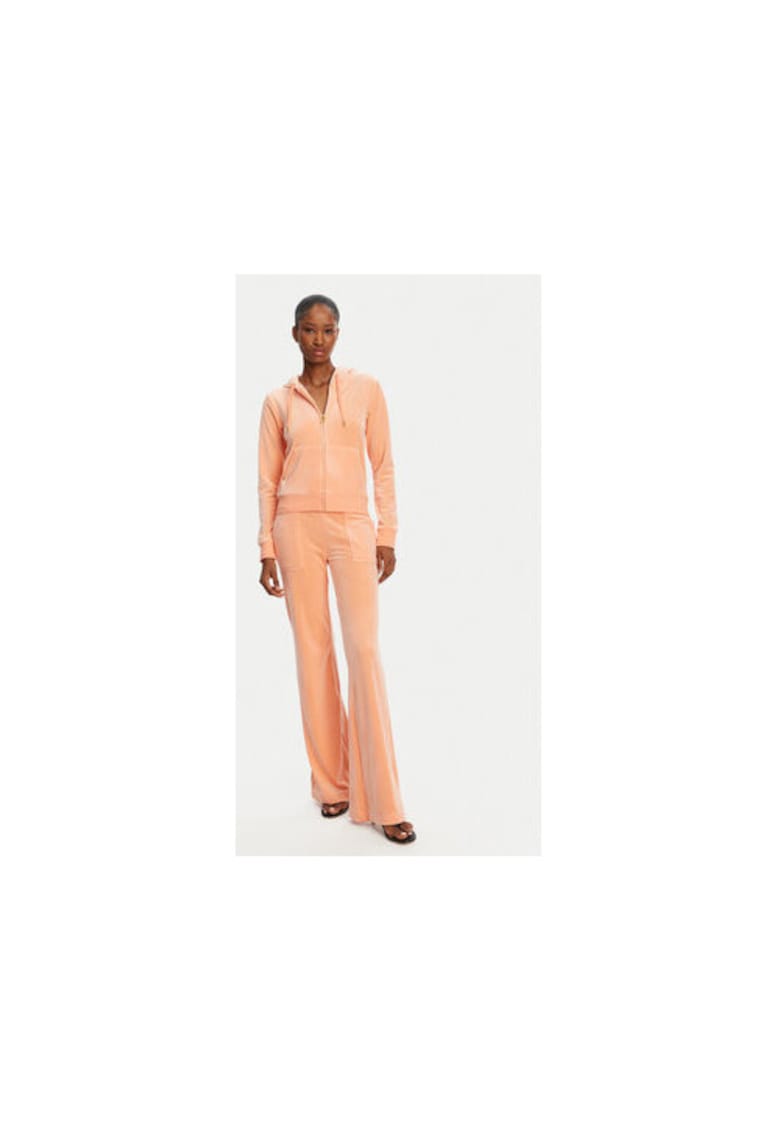 Дамски спортен панталон JCSEBJ001G - Полиестер/Еластан - Оранжев - Оранжев Juicy Couture