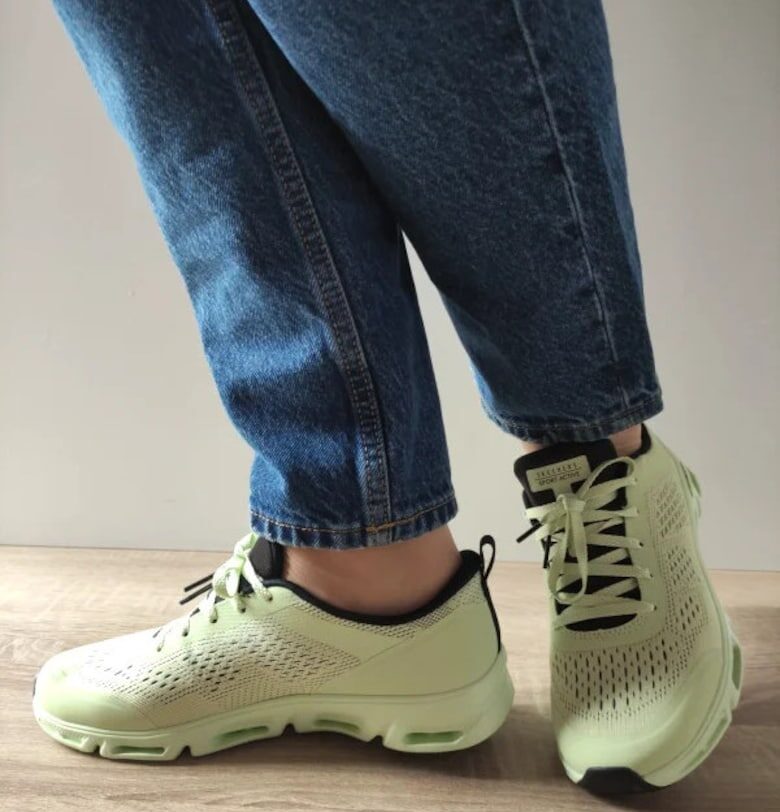 Дамски спортни обувки  104607 Ltgr - Зелени Skechers