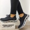 Дамски спортни обувки  117176 Blk - черни Skechers