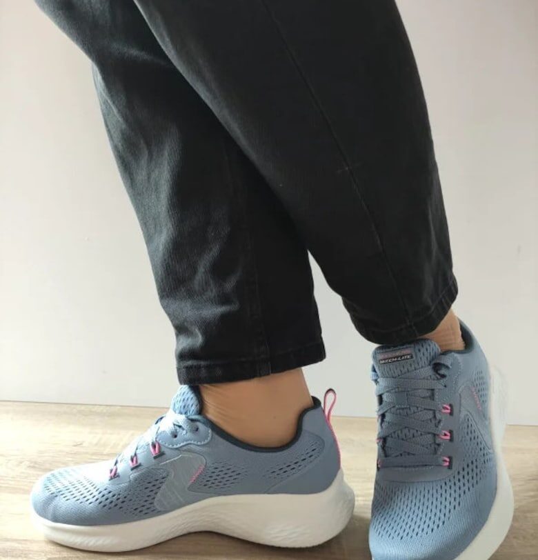 Дамски спортни обувки  150432 Sltp - сини Skechers