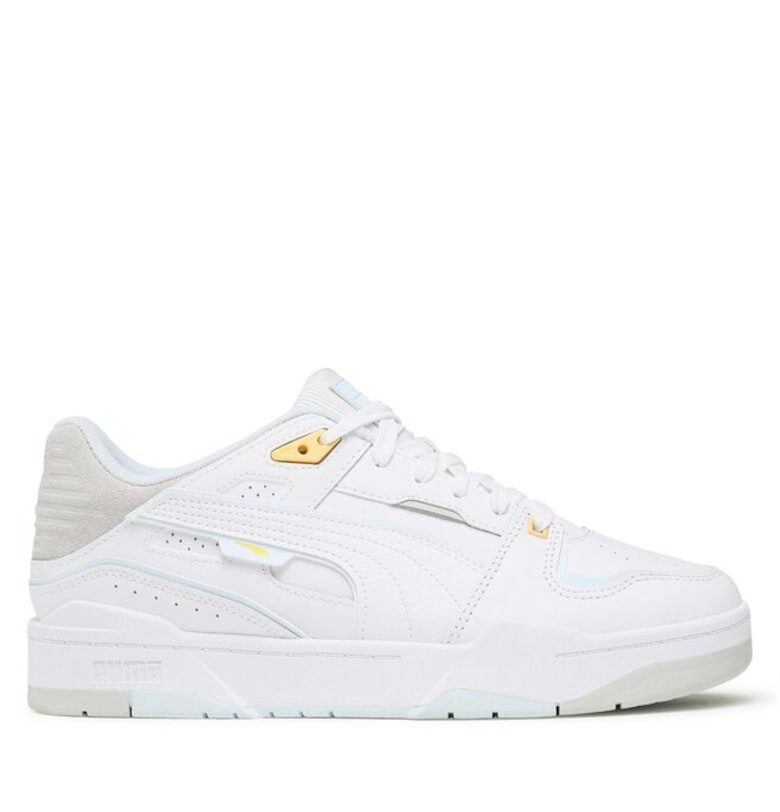 Дамски спортни обувки  302583881 - Естествена кожа - Бели Puma