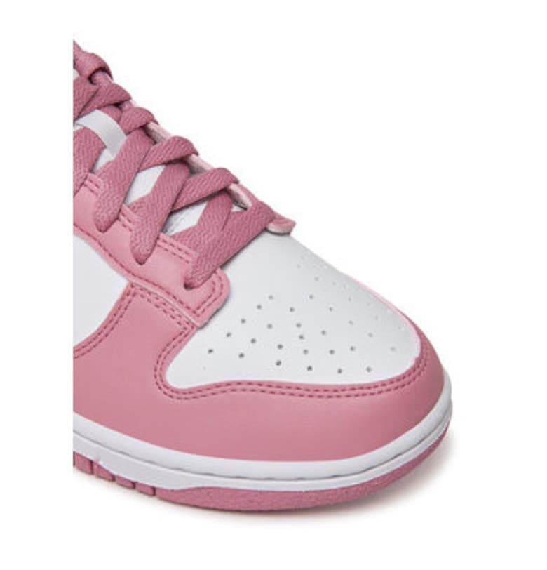 Дамски спортни обувки - DD1873 -  Естествена кожа - 37.5 EU - Бял/Розов Nike