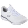 Дамски спортни обувки SUMMITS ARTISTRY CHIC 150119 WHITE/SILVER Skechers
